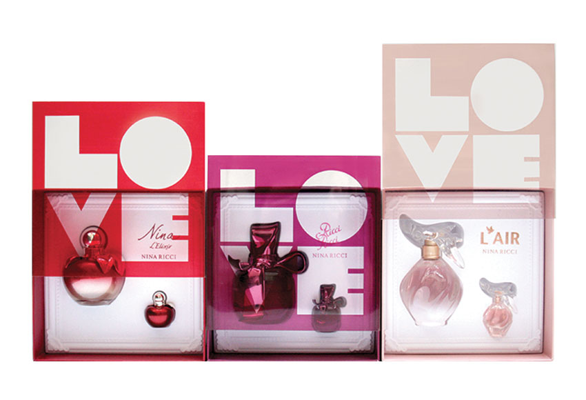 Nina Ricci - Perfume LOVE Valentine's Day Packaging
