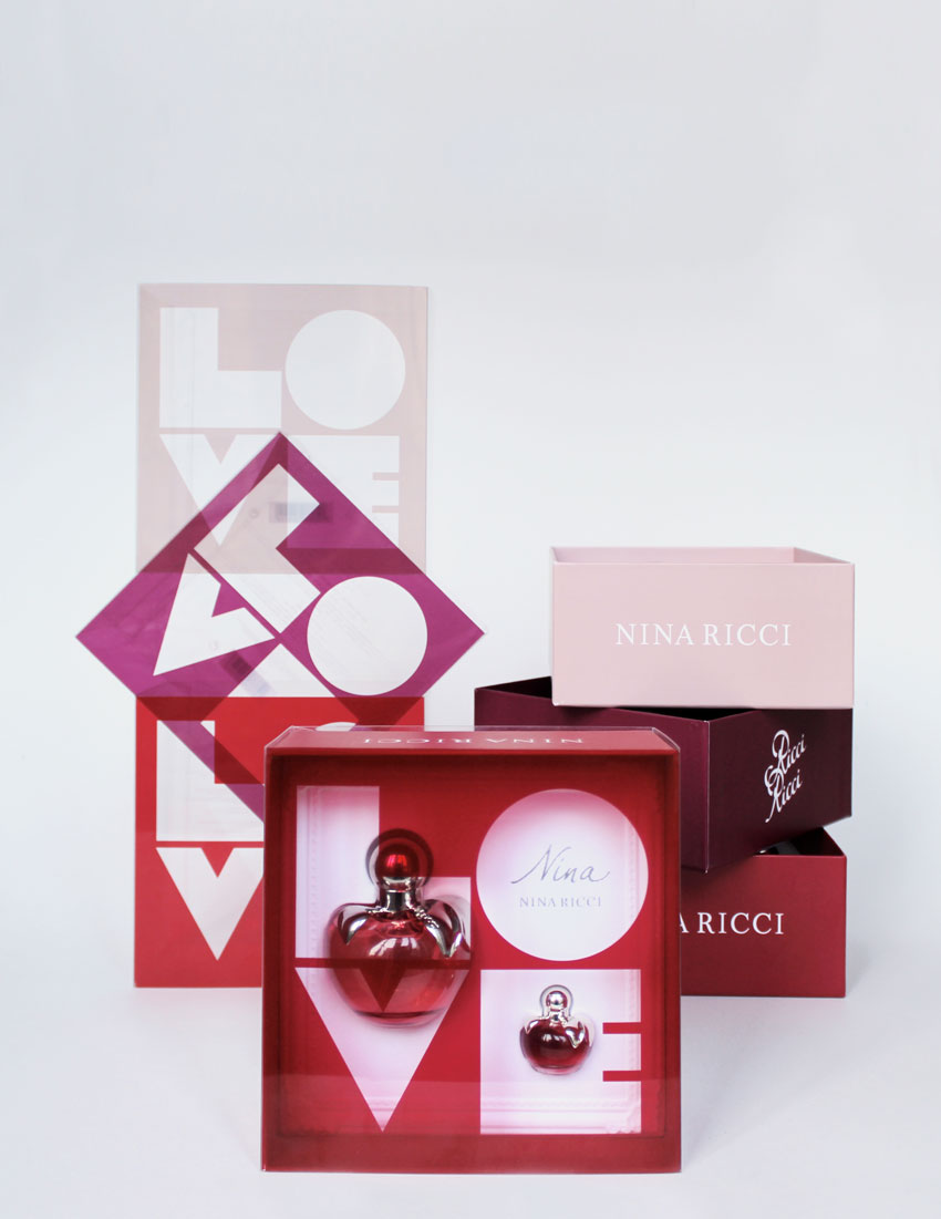 Nina Ricci - Perfume LOVE Valentine's Day Packaging